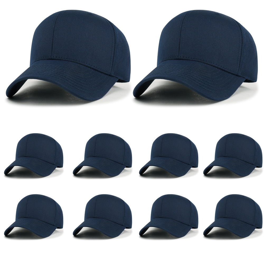 10-Navy - Cotton Curved