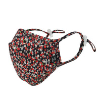 ililily Cotton Double Layer Patterned Face Cover Filter Lining Washable Mask