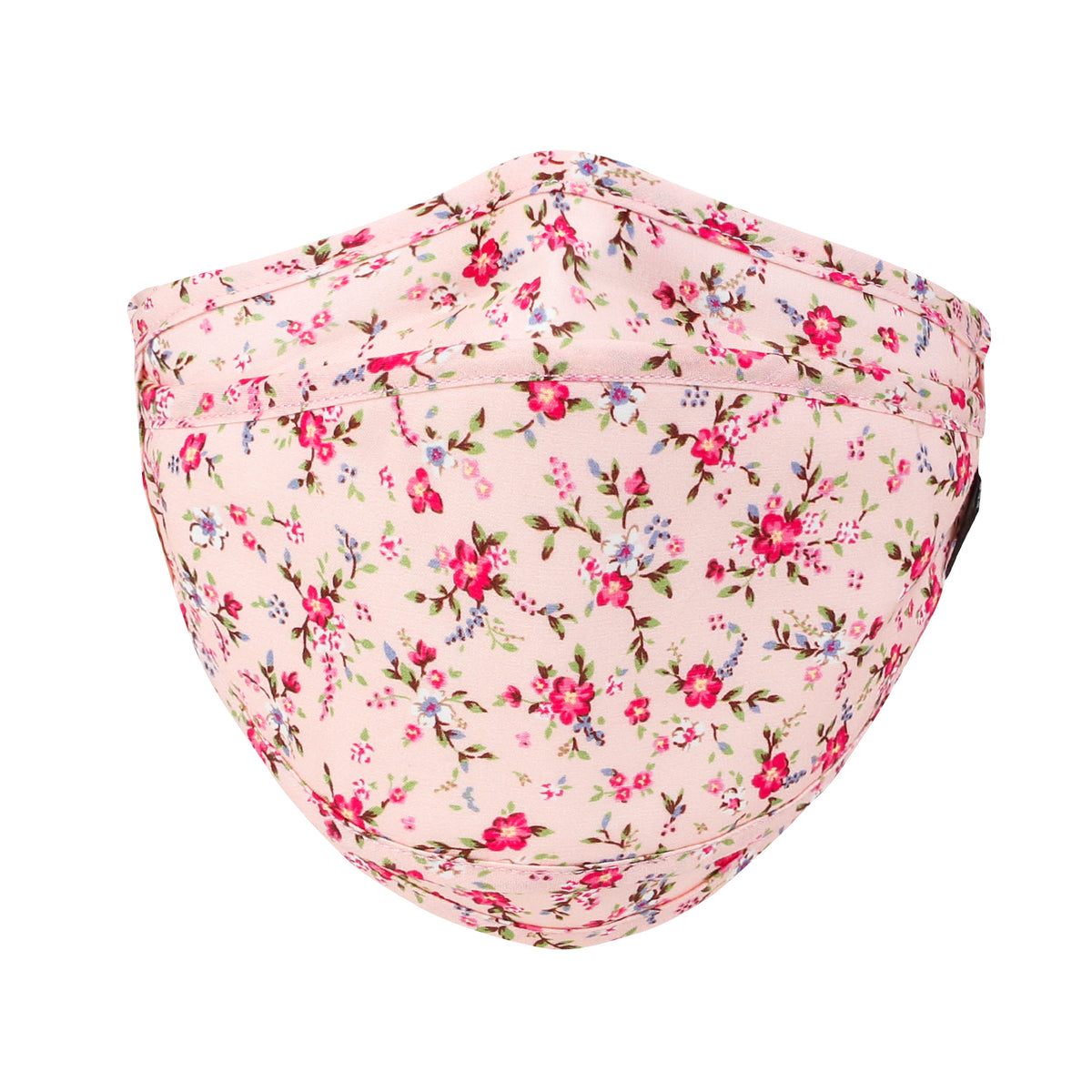 ililily Cotton Double Layer Patterned Face Cover Filter Lining Washable Mask