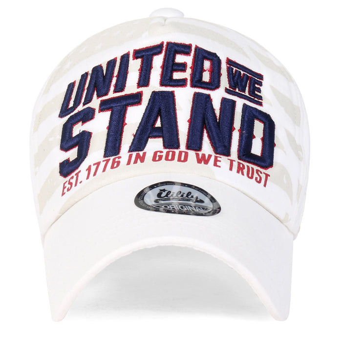 ililily Usa America Dream 4th July Cotton Patch Trucker Hat Baseball Cap