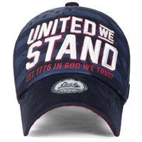 ililily Usa America Dream 4th July Cotton Patch Trucker Hat Baseball Cap