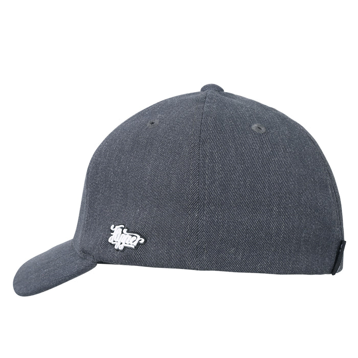 ililily Letter Embroidery Solid Color Baseball Cap Flex Fit Cotton Trucker Hat