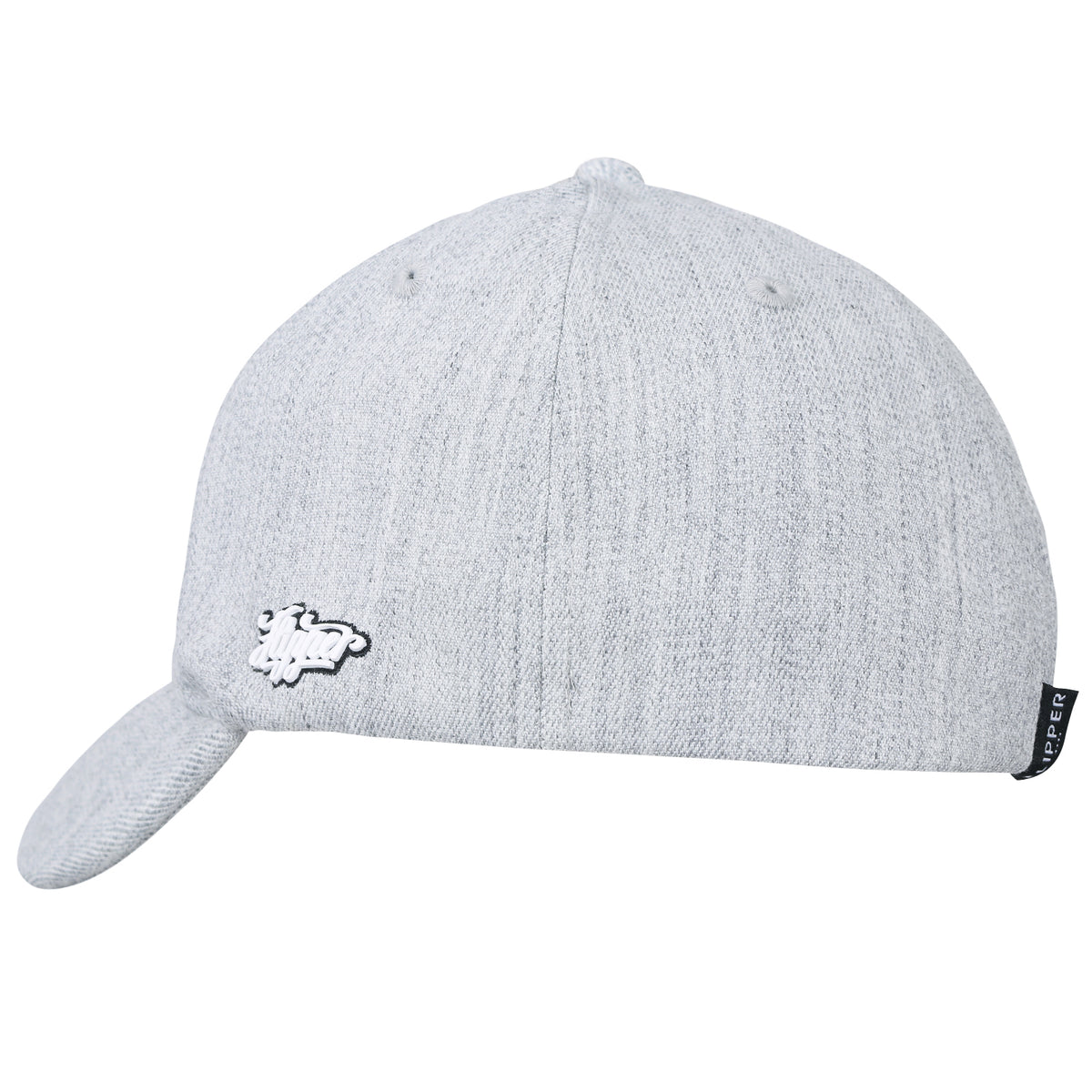 ililily Letter Embroidery Solid Color Baseball Cap Flex Fit Cotton Trucker Hat
