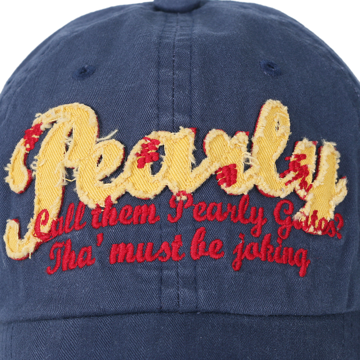 ililily Washed Cotton 'Pearly' Vintage Trucker Hat Casual Baseball Cap