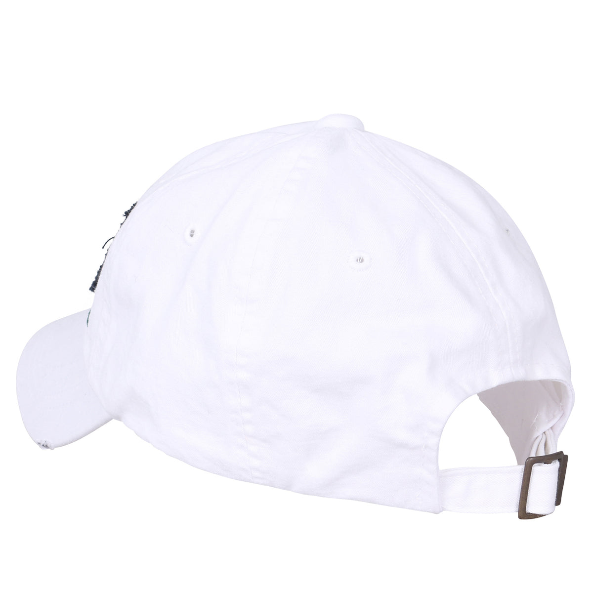ililily Washed Cotton GRASP Letter Patch Vintage Trucker Hat Casual Baseball Cap