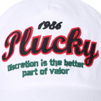 ililily Letter Embroidered Distressed Vintage Cotton Baseball Cap Trucker Hat