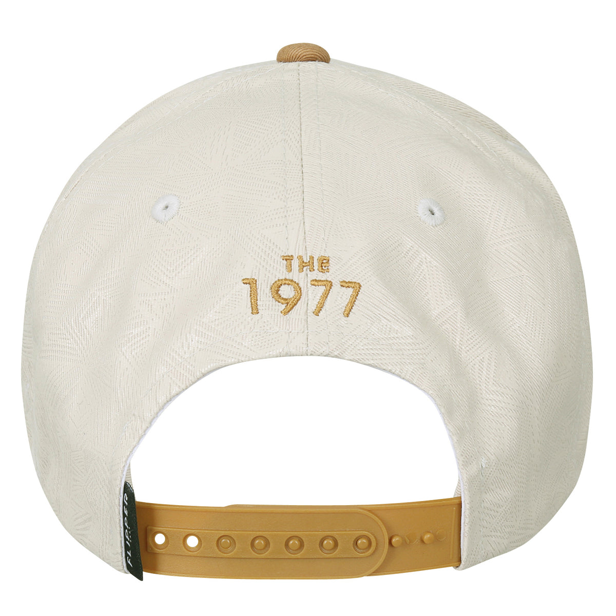 ililily Geometry Triangle Pattern Baseball Cap Logo Print Flat Bill Snapback Hat