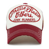 ililily Phillie's Radio Embroidered Mesh Caps Cotton Casual Baseball Cap Adjustable Trucker Hat