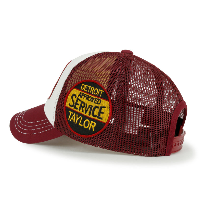 ililily Phillie's Radio Embroidered Mesh Caps Cotton Casual Baseball Cap Adjustable Trucker Hat