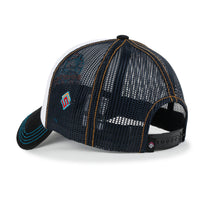 ililily X Rooftop Space Colorful Retro Embroidery Mesh Trucker Baseball Cap