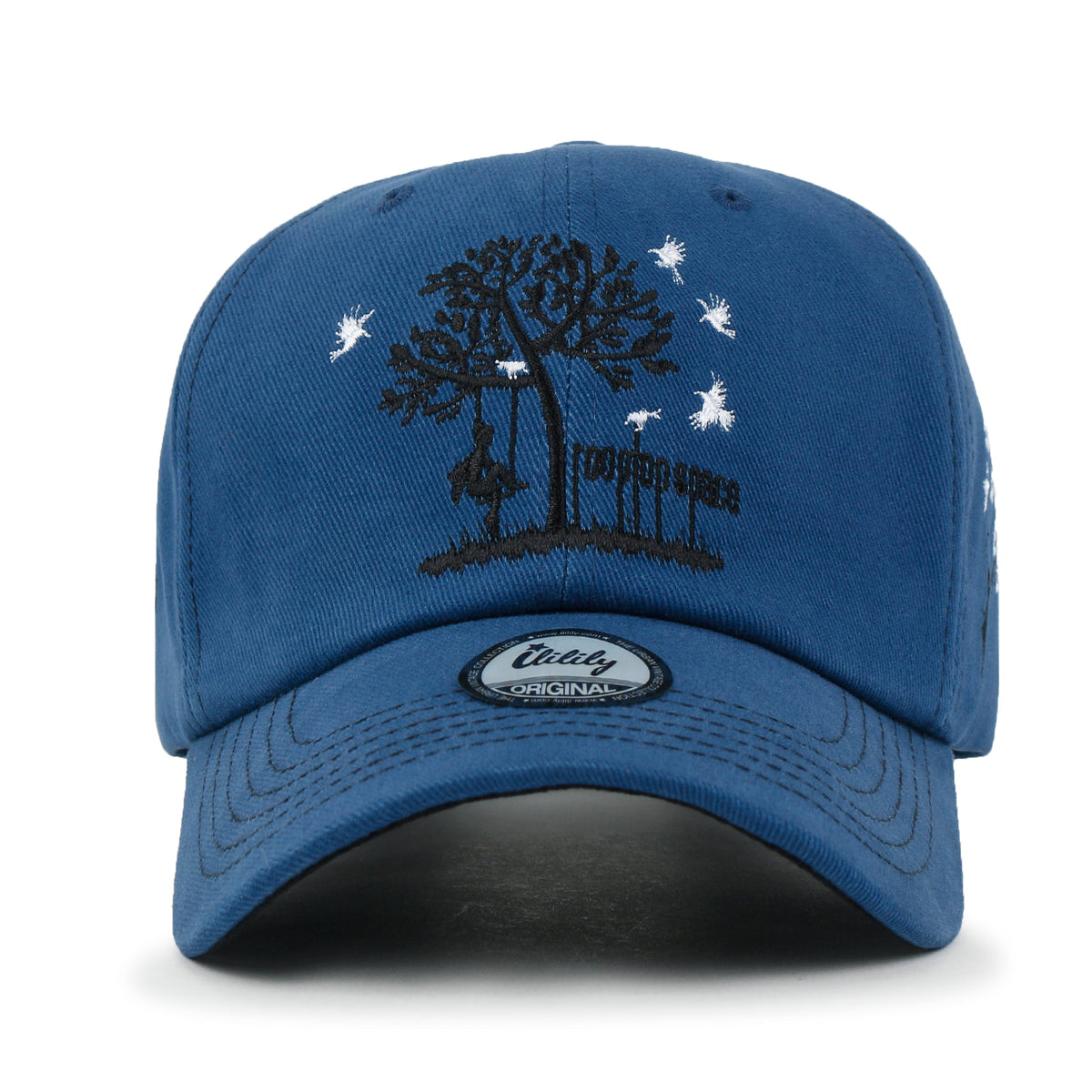 ililily Women Embroidered Baseball Cap Firm  Premium Cotton Hat