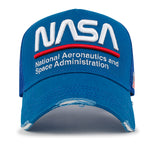ililily PREMIUM NASA Worm Logo Embroidery Baseball Cap Vintage Trucker Hat