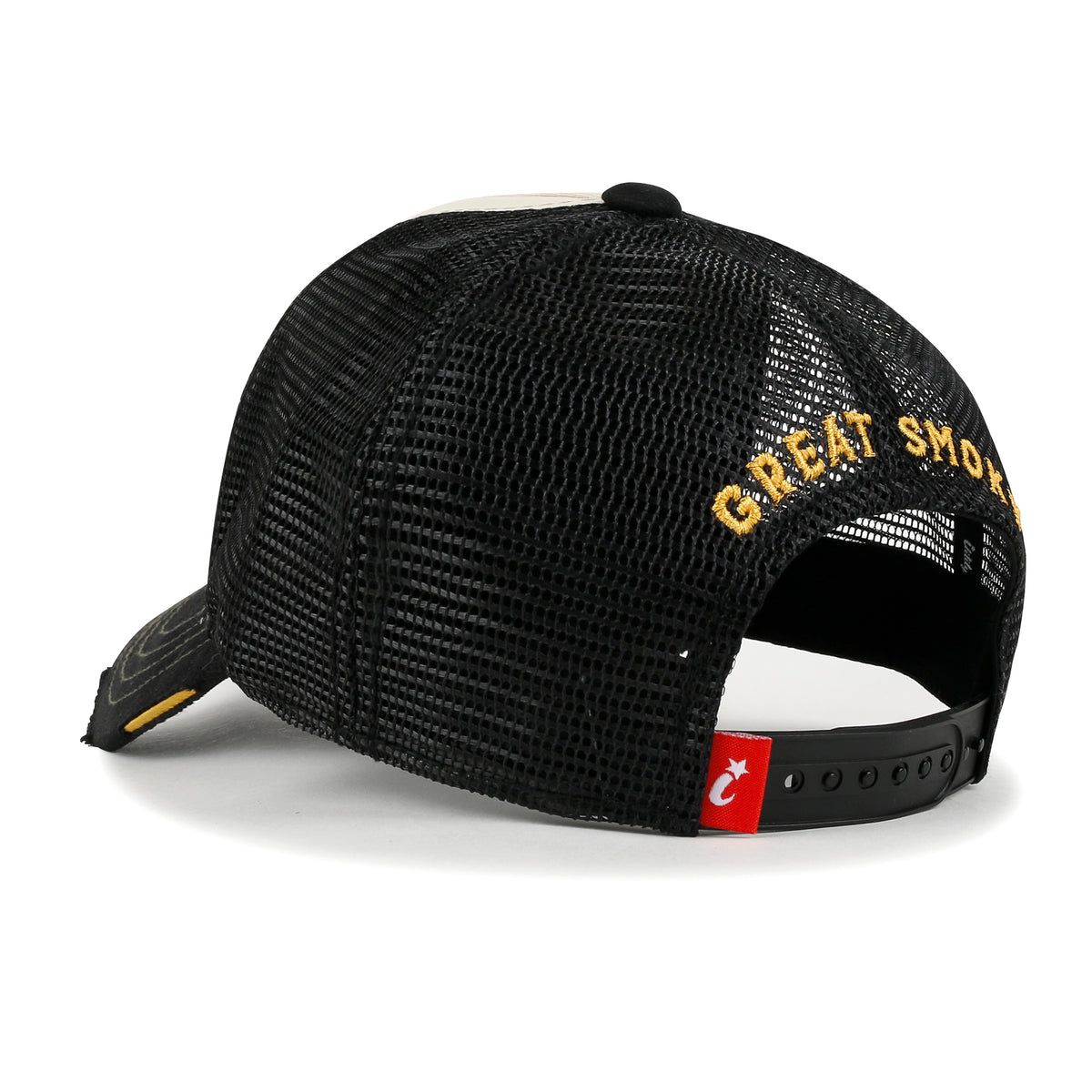ililily PREMIUM National Park Great Smoky Embroidery Baseball Cap Structured Trucker Hat