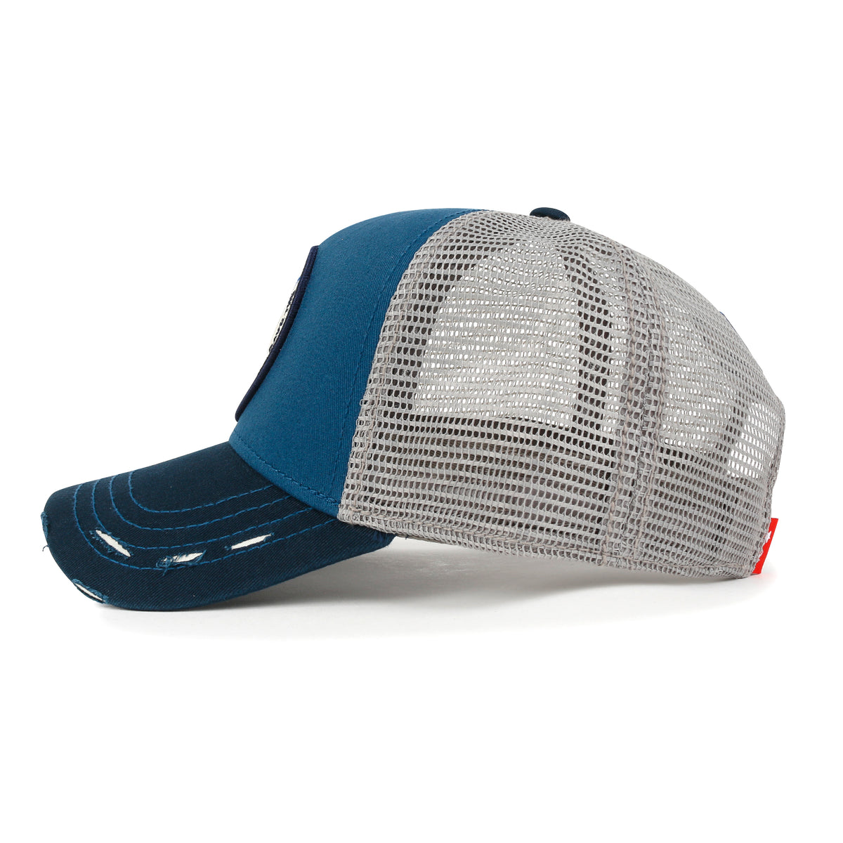 ililily PREMIUM Endangered Blue Whale Embroidery Baseball Cap Structured Hat