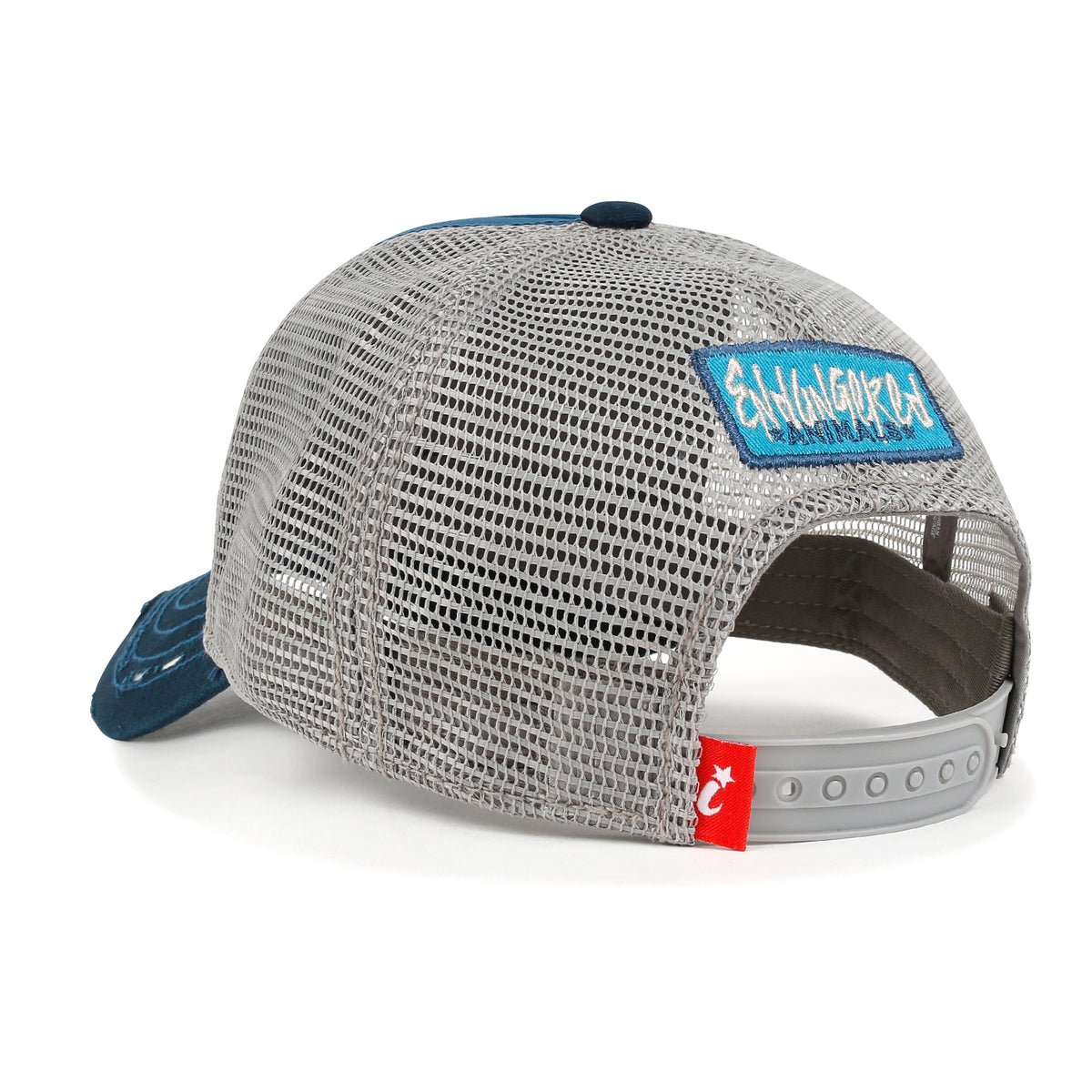 ililily PREMIUM Endangered Blue Whale Embroidery Baseball Cap Structured Hat
