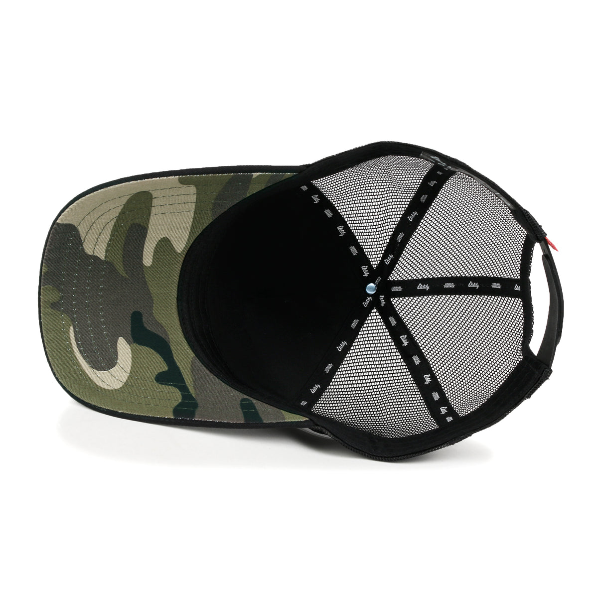 ililily Extra Large Solid Cotton Mesh Back Baseball Cap XL Big Trucker Hat