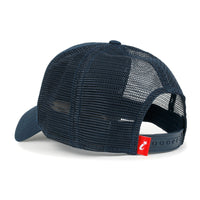 ililily Extra Large Solid Cotton Mesh Back Baseball Cap XL Big Trucker Hat