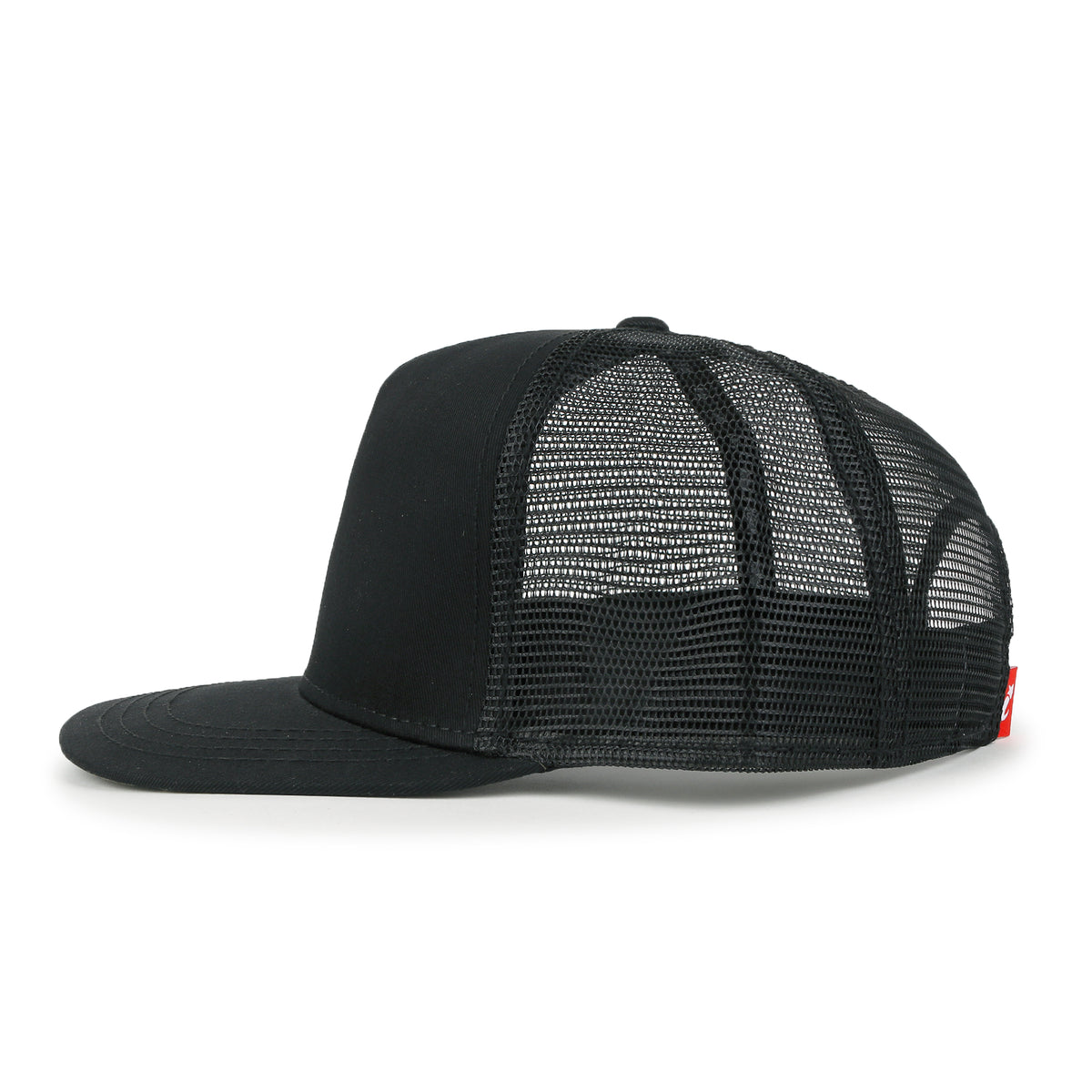 ililily Extra Large Solid Cotton Mesh Back Baseball Cap XL Big Trucker Hat