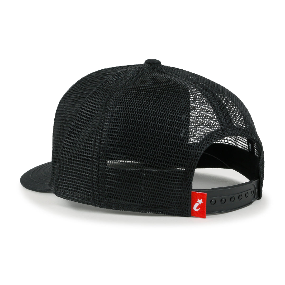 ililily Extra Large Solid Cotton Mesh Back Baseball Cap XL Big Trucker Hat