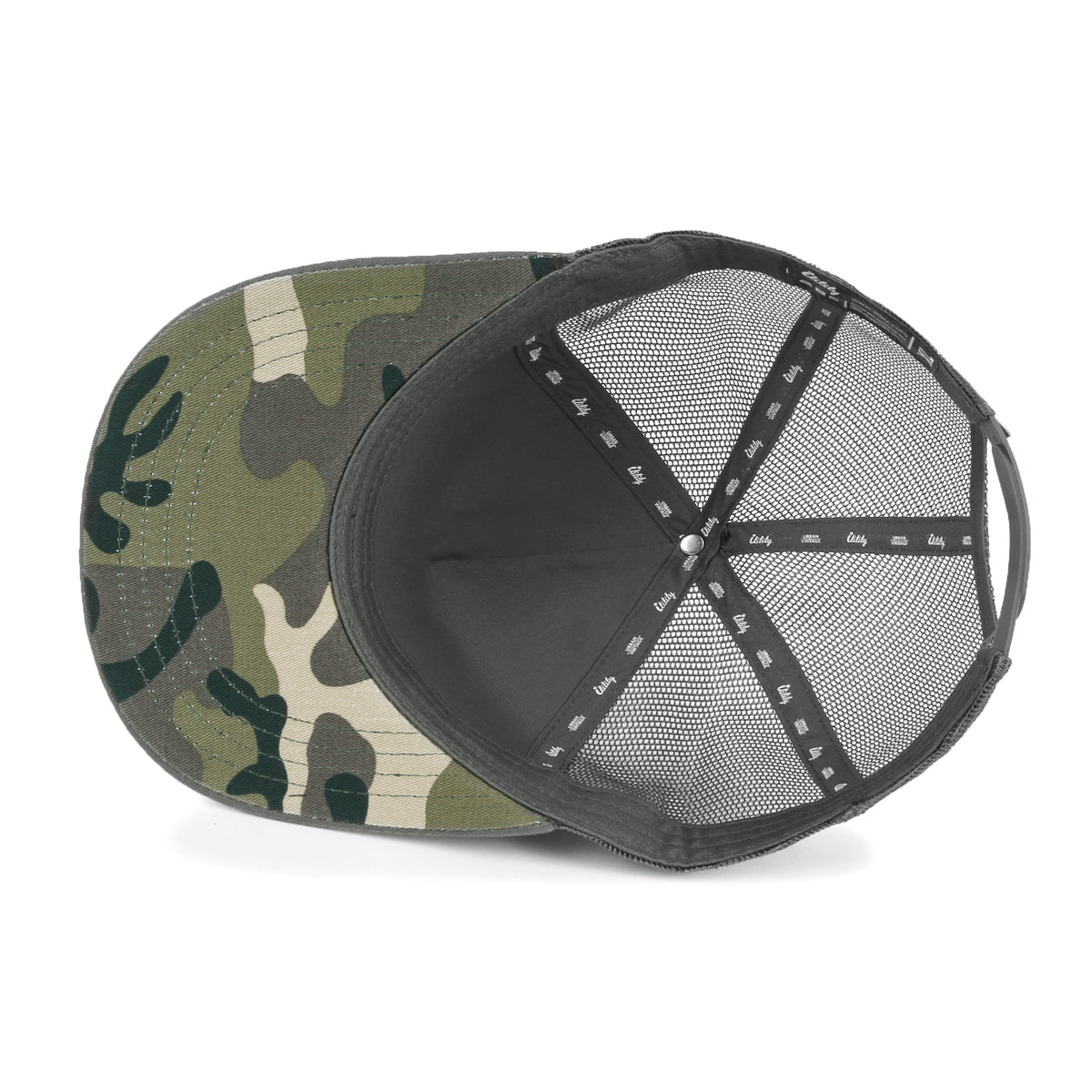 ililily Extra Large Solid Cotton Mesh Back Baseball Cap XL Big Trucker Hat