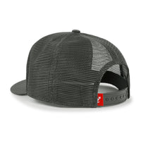 ililily Extra Large Solid Cotton Mesh Back Baseball Cap XL Big Trucker Hat