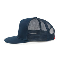 ililily Extra Large Solid Cotton Mesh Back Baseball Cap XL Big Trucker Hat