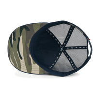 ililily Extra Large Solid Cotton Mesh Back Baseball Cap XL Big Trucker Hat