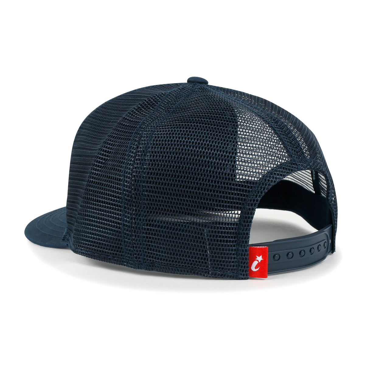 ililily Extra Large Solid Cotton Mesh Back Baseball Cap XL Big Trucker Hat