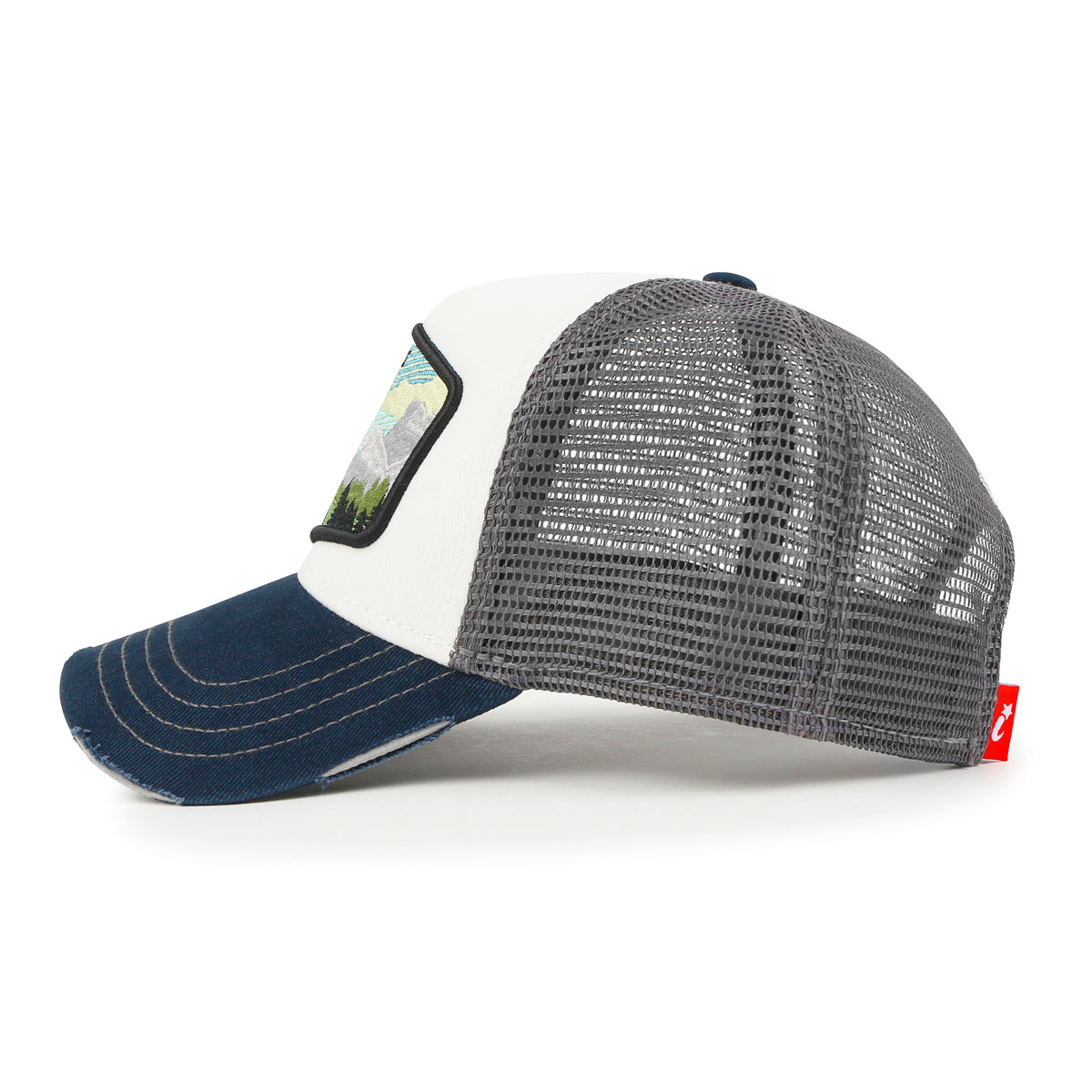 ililily Premium Yosemite National Park Embroidery Baseball Cap Structured Casual Trucker Hat