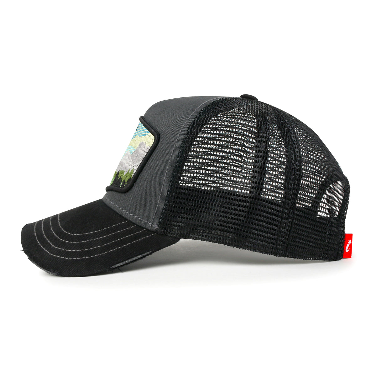 ililily Premium Yosemite National Park Embroidery Baseball Cap Structured Casual Trucker Hat