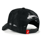 ililily Premium Koi Fish Embroidery Baseball Cap Structured Hat