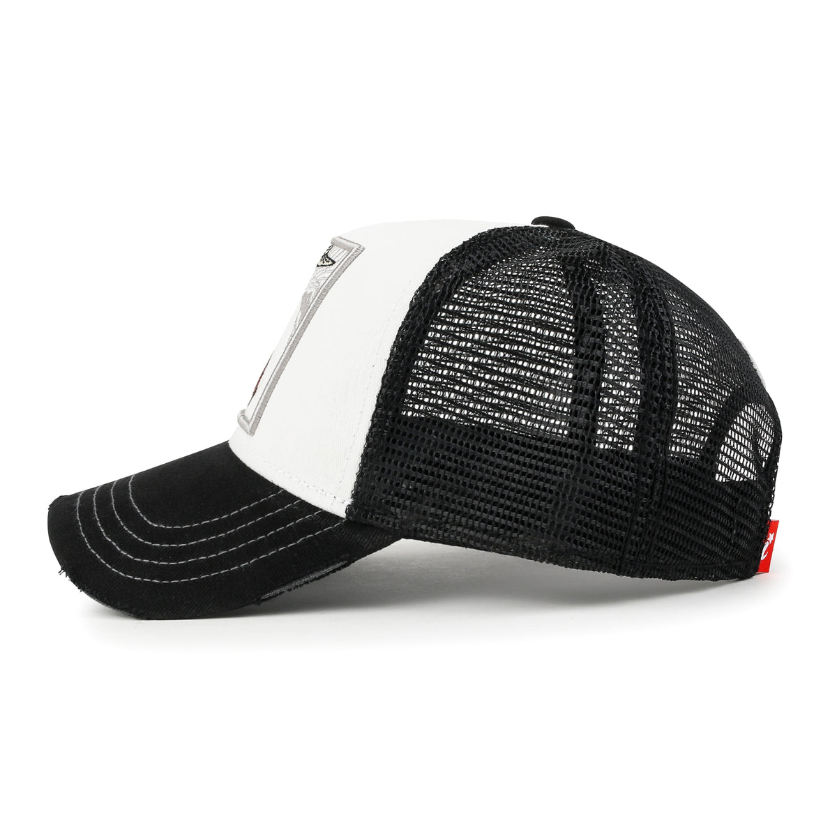 ililily Premium Koi Fish Embroidery Baseball Cap Structured Hat