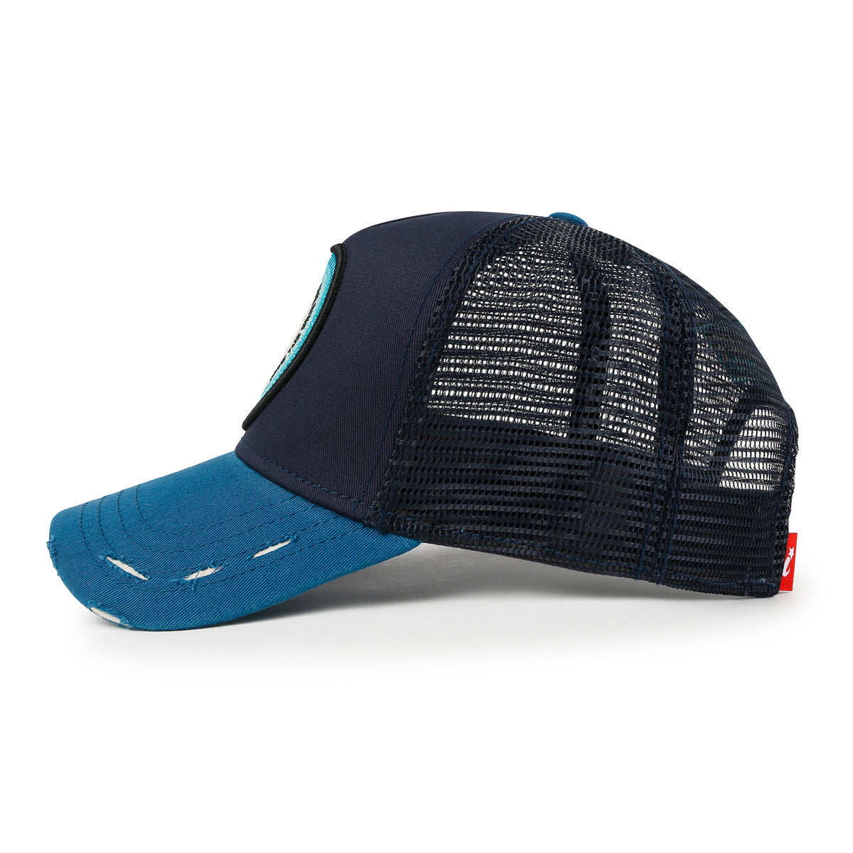 ililily Premium Endangered Gray Wolf Embroidery Baseball Cap Structured Hat