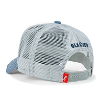 ililily PREMIUM Glacier Bay Embroidery Baseball Cap Structured Trucker Hat