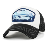 ililily PREMIUM Glacier Bay Embroidery Baseball Cap Structured Trucker Hat
