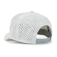 ililily Blank Six Panel Basic Baseball Cap Laser Cut Air Hole Back Hat