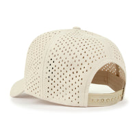 ililily Blank Six Panel Basic Baseball Cap Laser Cut Air Hole Back Hat