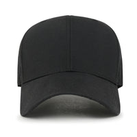ililily Blank Six Panel Basic Baseball Cap Laser Cut Air Hole Back Hat