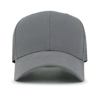 ililily Blank Six Panel Basic Baseball Cap Laser Cut Air Hole Back Hat