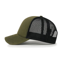 ililily Blank Six Panel Mesh Back Baseball Cap Basic Snap Back Trucker Hat