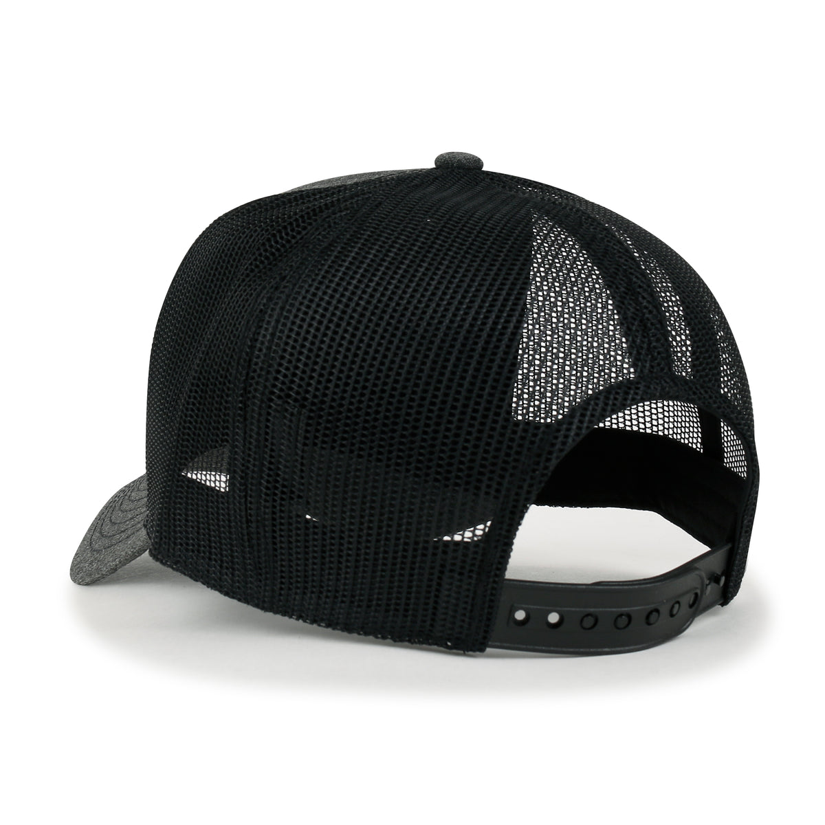 ililily Blank Six Panel Mesh Back Baseball Cap Basic Snap Back Trucker Hat