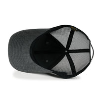 ililily Blank Six Panel Mesh Back Baseball Cap Basic Snap Back Trucker Hat
