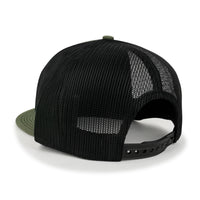 ililily Blank Six Panel Mesh Back Baseball Cap Basic Snap Back Flat Brim Hat