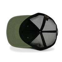 ililily Blank Six Panel Mesh Back Baseball Cap Basic Snap Back Flat Brim Hat
