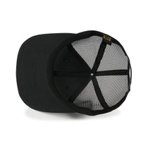 ililily Blank Six Panel Mesh Back Baseball Cap Basic Snap Back Flat Brim Hat