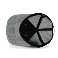 ililily Blank Six Panel Mesh Back Baseball Cap Basic Snap Back Flat Brim Hat