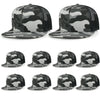 ililily 10 Bulk Pack Blank Six Panel Mesh Back Baseball Cap Basic Trucker Hat