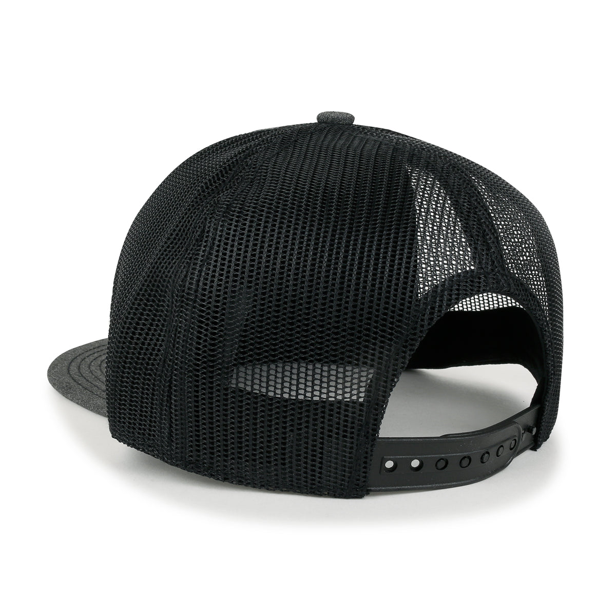 ililily 10 Bulk Pack Blank Six Panel Mesh Back Baseball Cap Basic Trucker Hat