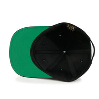 ililily Blank Six Panel Flat Bill Baseball Cap Basic Snap Back Trucker Hat
