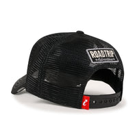 ililily Premium ROAD TRIP Embroidery Hexagon Patch Hat Vintage Baseball Cap